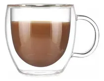 Comprar Taza Cukin Norplat Taza Cafe Doble Pared 80ml de vidrio con diseño doble vidrio 80 color transparente forma de redonda capacidad 80mL