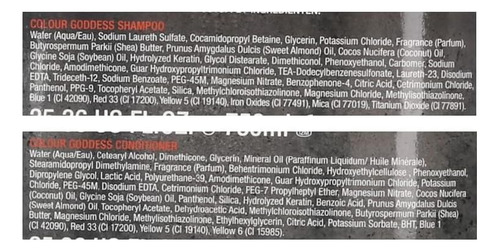 Bed Head By Tigi Color Goddess Shampoo E Condicionador Para