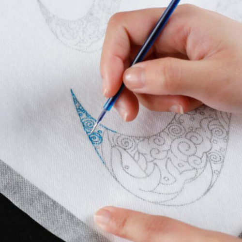 5xfabric Transfer Paper Soluble En Agua Bordado