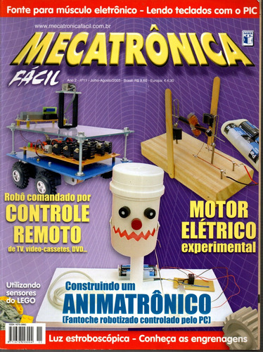 Revista Mecatrônica Fácil, Ano 2, Nº 11, Julho/agosto/2003