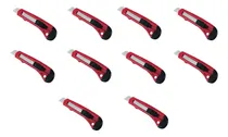 Comprar X10 Cuchillo Cartonero Corta Carton Exacto Hojilla Librería