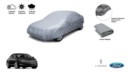 Forro C Broche Impermeable Afelpada Lincoln Mkz 2016