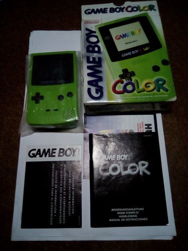 Nintendo Game Boy Color Verde Caja Verde (Usado)