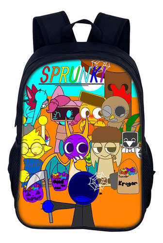 Nueva Mochila Estampada Rhythm Box
