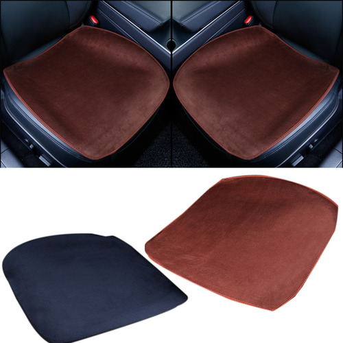 (bk)seat Cover Winter Warm Cushion Antislip Universal Front