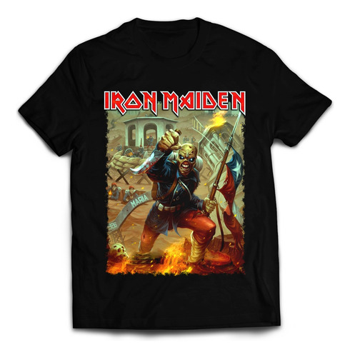 Polera Estampada Iron Maiden - Chile 05 - Heavy Metal 