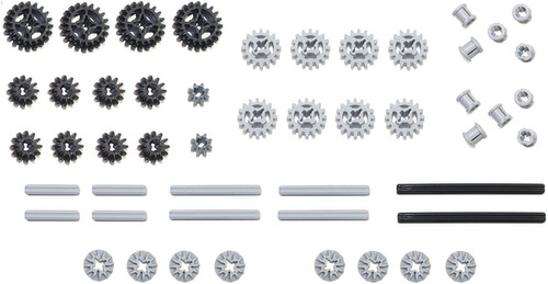 Set De Piezas Lego Technic, Engranajes Y Ejes, 50 Ud