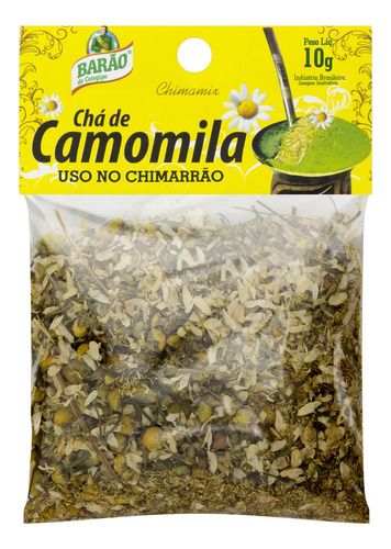 Chá Barão de Cotegipe camomila em ervas 10 g
