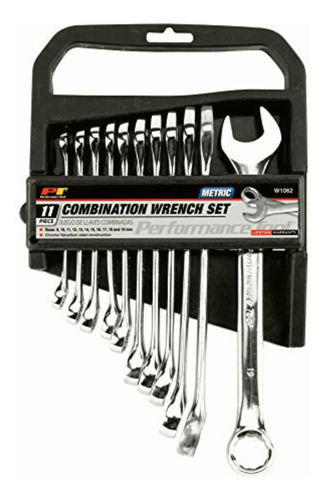 Performance Tool W1062 11 Piece Metric Combo Wrench Set With