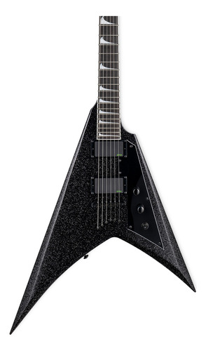 Ltd Kirk Hammet Signature Kh-v Metallic Black Sparkle 