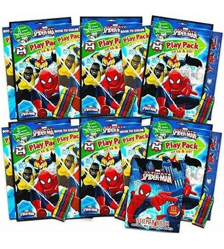 Paquetes De Favores De Fiesta De Marvel Spiderman