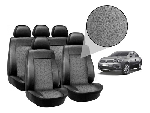 Fundas Cubre Asiento P/ Volkswagen Voyage C/ Jackard Premium