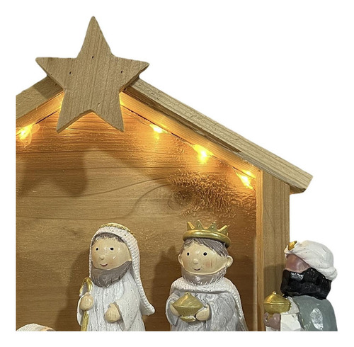 Estatua De De Navidad, Figura Del Nacimiento De Jesús Con