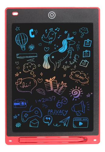 Tableta De Dibujo Para Niños, Escritura Lcd, Pantalla A Colo