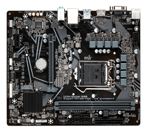 Placa Madre Gigabyte H510m-h, Lga1200, Ddr4, M.2, Pci-e 4.0