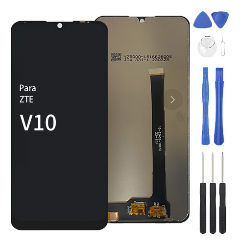 Pantalla Display Touch Lcd Para Zte Blade V10 Negro +regalo