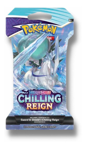 Pokemon Sword & Shield Chilling Reign Booster Cartas Model 3