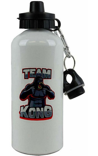 Botella Aluminio Hoppy Doble Tapa King Kong Ar61