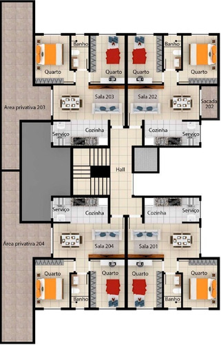 Imagem 7 de 22 de Cobertura Duplex À Venda, 2 Quartos, 1 Vaga, Parque Xangrilá - Contagem/mg - 3532