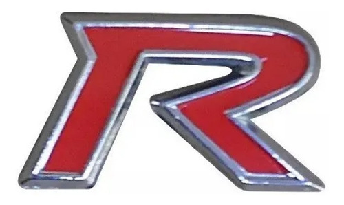 Emblema Toyota Yaris R Rojo