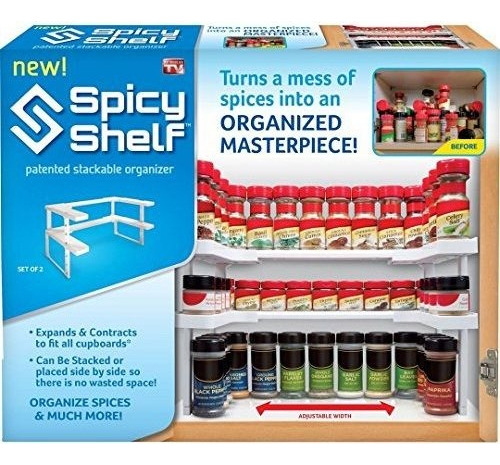 Spicy Shelf Spice Rack Y Organizador Api