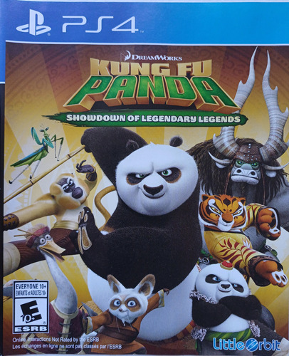 Kung Fu Panda Showdown Of Legendary Legends Ps4 Fisico (Reacondicionado)