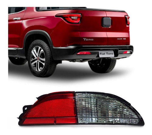 Lanterna Fiat Toro 2016 2017 Parachoque Direita