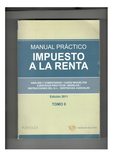 Libro Impuesto A La Renta Tomo I 