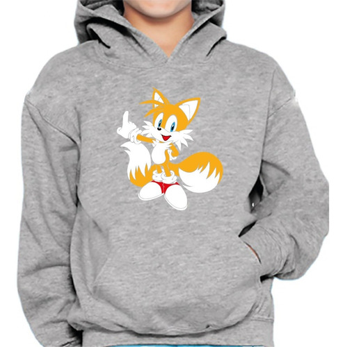 Polerones Sonic  Miles Tails Prower   Niñ@s/adultos