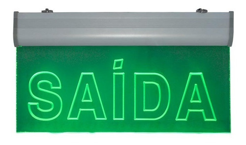 Placa De Sinalização Para Saída De Led Ac-15 110v Unik