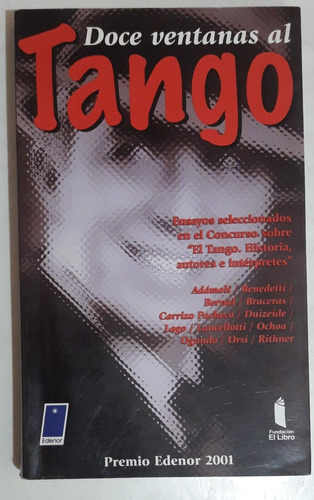 Doce Ventanas Del Tango Premio Edenor 2001 