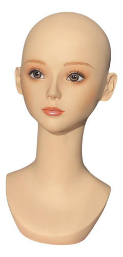 Cabeza De Maniquí Femenino, Perchero Multiusos Para Y