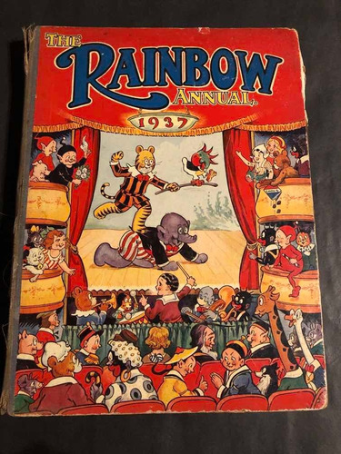 Antiguo Libro Infantil The Rainbow Annual. 1937. 53782