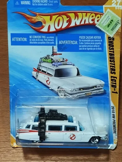 auto cazafantasmas precio Hot Wheels Ghostbusters Ecto 1 Cazafantasmas Original Mattel