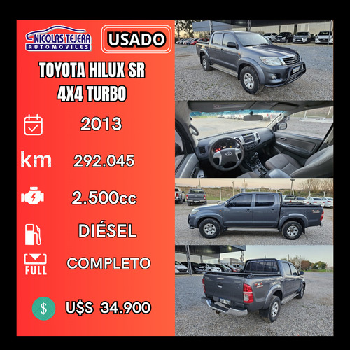 Toyota Hilux Sr 4x4 2.5 Turbo