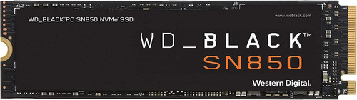 Ssd Gaming Wd_black Sn850 Nvme De 2tb - Gen4 Pcie, M.2 2280
