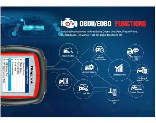 Imagem 4 de 7 de Scanner Obd2 Automotivo Autel Diaglink Epb/ols + Can Obd2