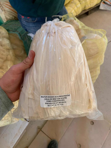 6 Kg De Hoja De Maíz Para Tamal