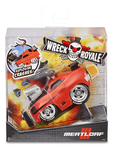 Wreck Royale Exploting Crashing Meatloaf Race Car Con 4...
