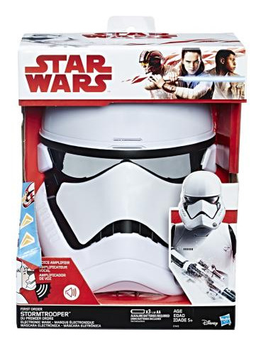 Brinquedo Máscara Eletrônica Star Wars Stormtrooper C1413