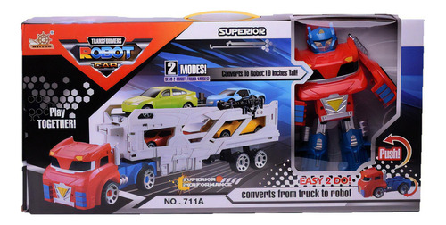 Camión Mosquito Transformable Mas Autos Simil Transformers