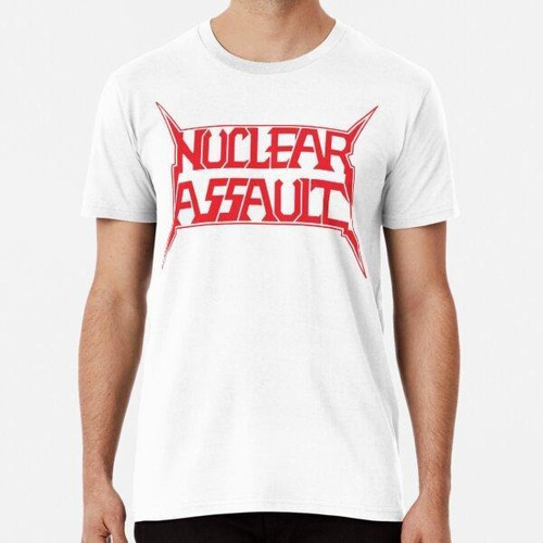 Remera Asalto Nuclear (transparente) Rojo Algodon Premium 