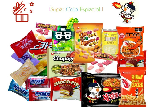 Imagen 1 de 1 de Dulces Japoneses Y Coreanos (paquete Especial) 15pz