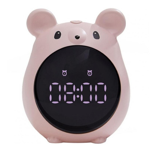 Reloj Despertador Infantil Digital Control De Voz Reyofertas