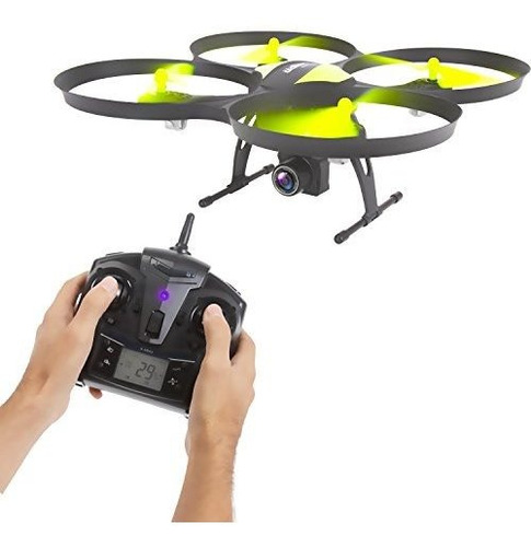 Serenelife Rc Drone Con Camara Hd - Rtf Uav 6 Ejes Gyro Quad