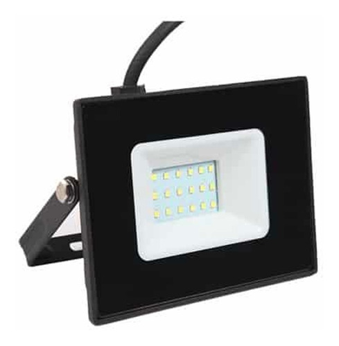 Foco Proyector De Area Led Reflector Exterior 20w Sec Cálido