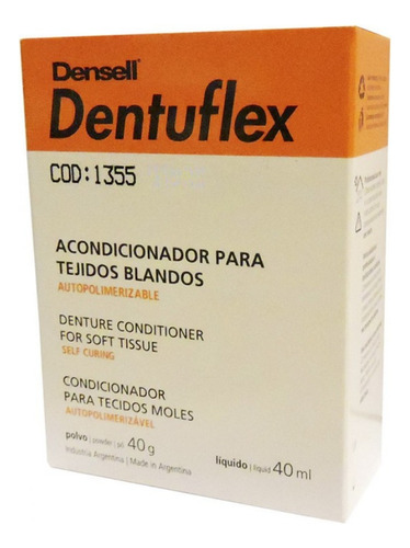 Acrilico Para Rebasado En Boca Dentuflex Hard Definitivo