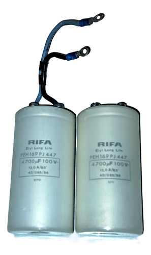 Capacitor Electrolítico Rifa, Importado, 4700uf X 100v