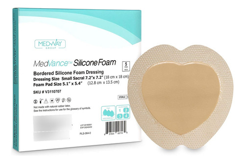 Medvance Tm Silicone  Bordered Silicone Adhesive Foam Dr.