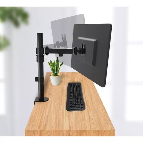 Soporte Doble 2 brazos para Monitor, ajustable base escritorio, 13″ – 32″ –  SIPO